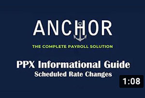 Anchor_Employee Maintenance- Schedule Rate Change